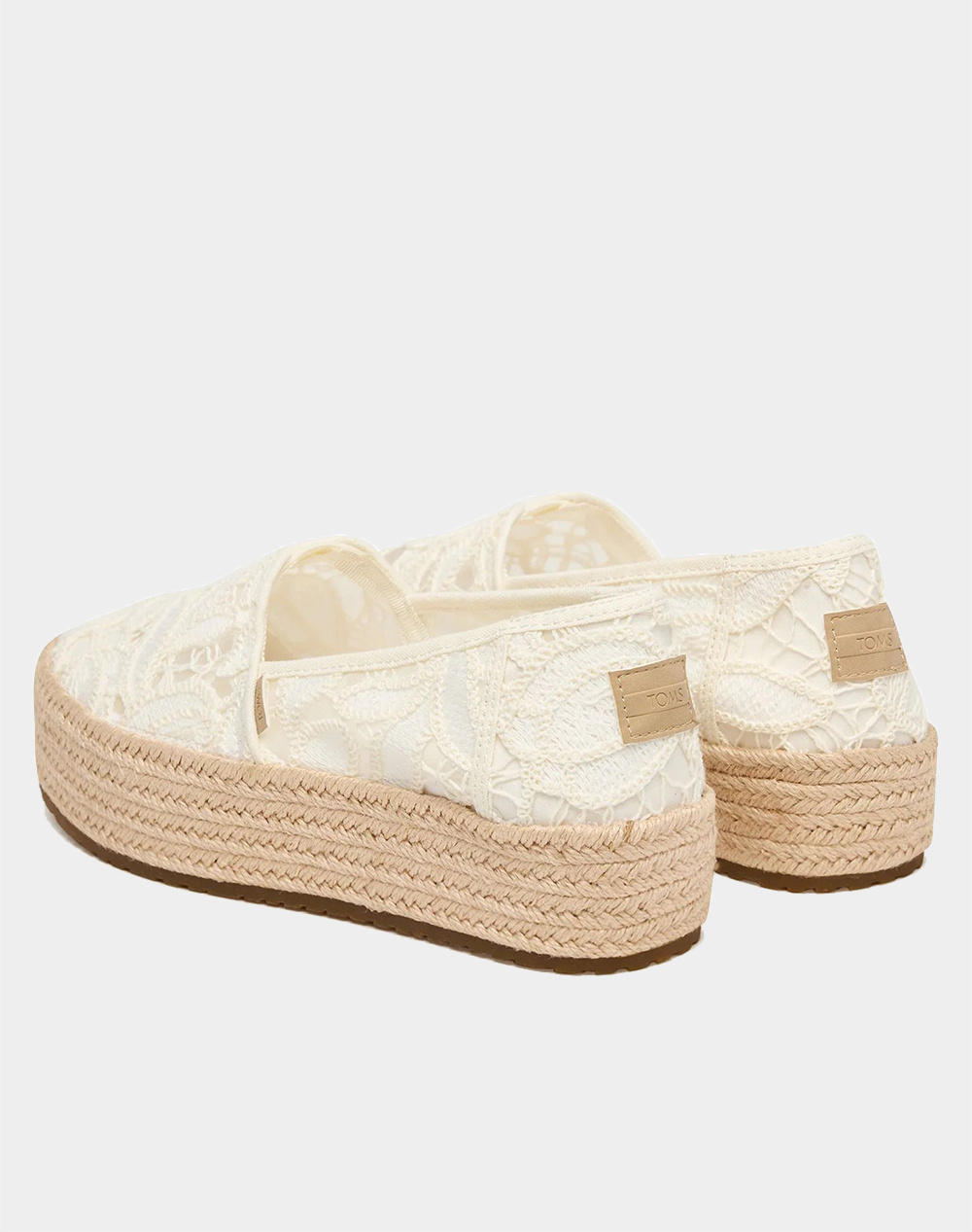 Toms Egr Flo Cro Wm Valcia Esp 10023045-Natural Biege Γυναικεία παπούτσια Εσπαντριγιες Σανδαλια Politikos Shop Πολιτικός