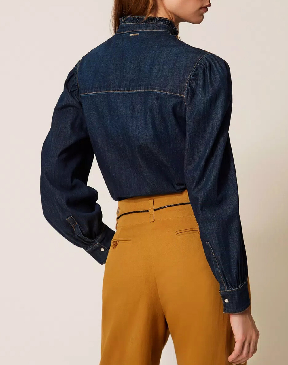 TWINSET ΠΟΥΚΑΜΙΣΟ 261TP2672-01313 DenimBlue