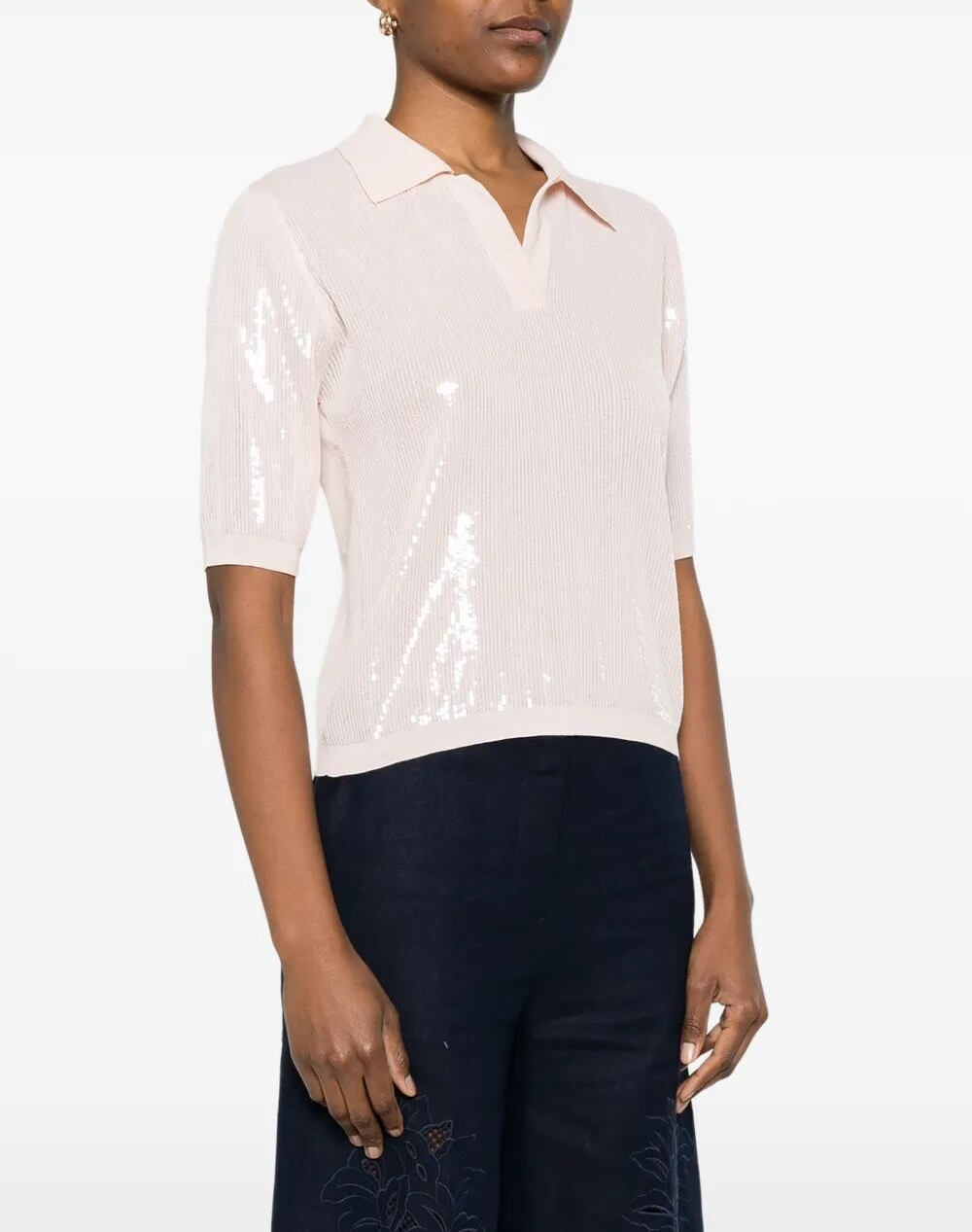 TWINSET ΜΠΛΟΥΖΑ 261TP3300-00570 Cream