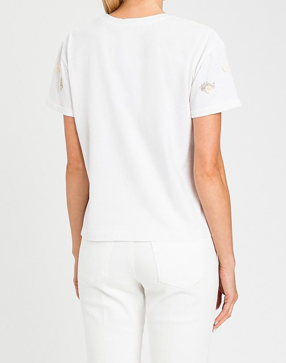 TWINSET TWINSET ΜΠΛΟΥΖΑ 261TP202C-00059 OffWhite - 2