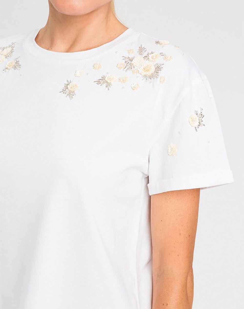 TWINSET TWINSET ΜΠΛΟΥΖΑ 261TP202C-00059 OffWhite - 3