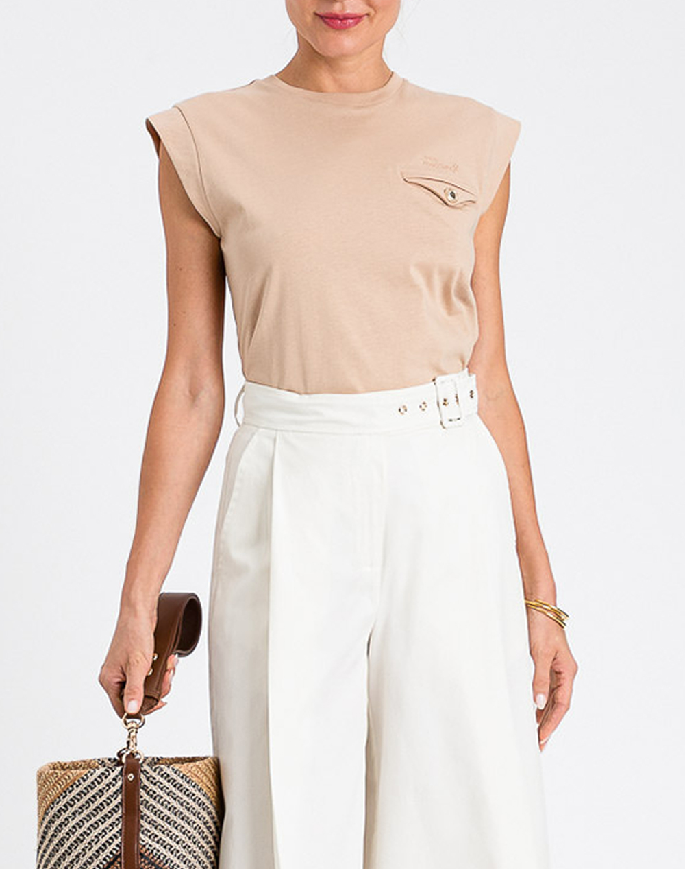 TWINSET ΤΟΠ 261TT2200-12145 Biege