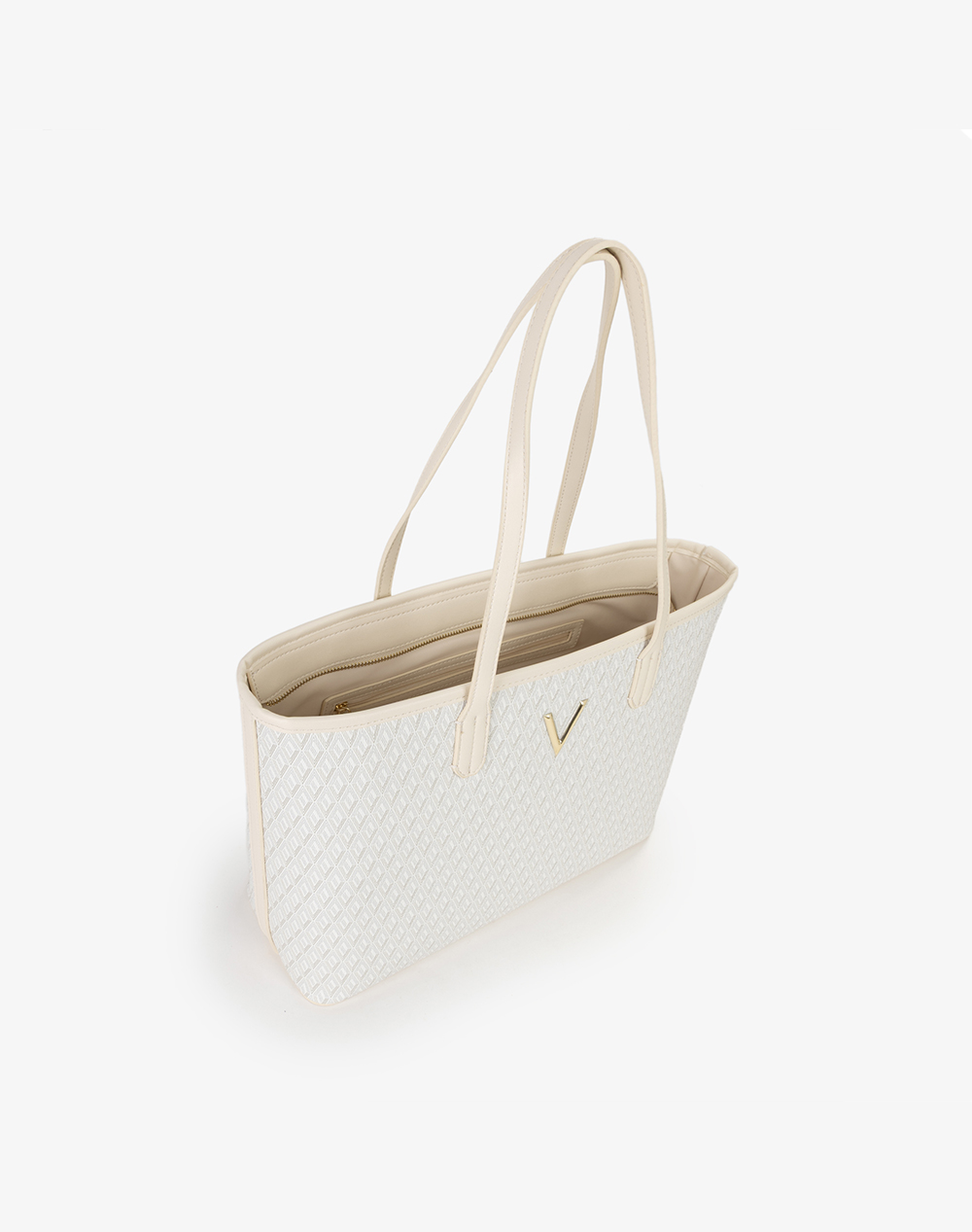 Valentino Τσάντα 73Lvbs9Ox01 Que-Q74 Ecru Γυναικεία αξεσουάρ τσάντες Politikos Shop Πολιτικός