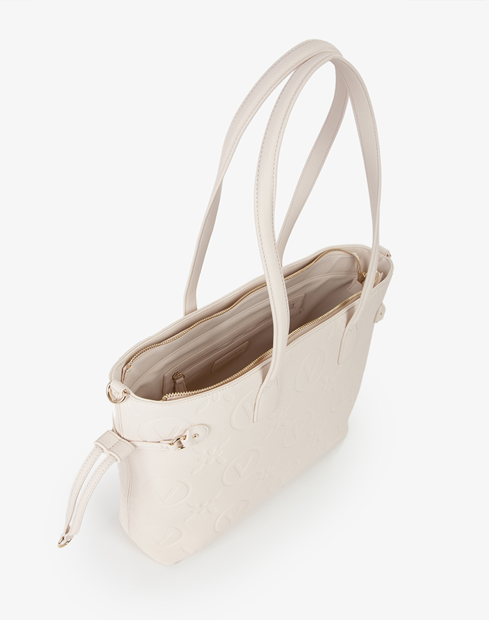 Valentino Τσάντα 74Lvbs8Zg01 Sam-991 Ecru Γυναικεία αξεσουάρ τσάντες Politikos Shop Πολιτικός