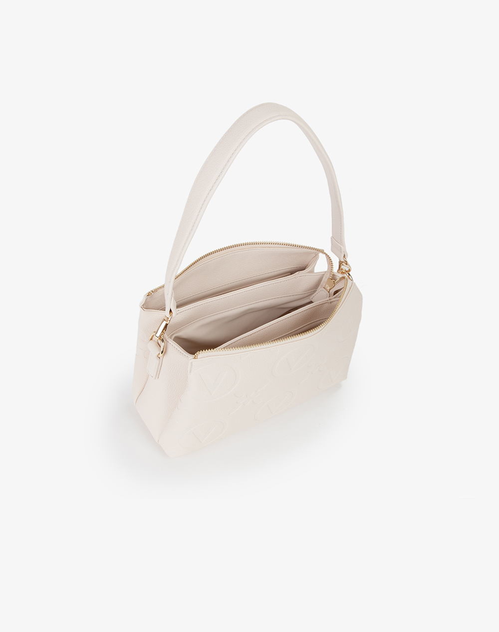 Valentino Τσάντα 73Lvbs8Zg14 Sam-991 Ecru Γυναικεία αξεσουάρ τσάντες Politikos Shop Πολιτικός