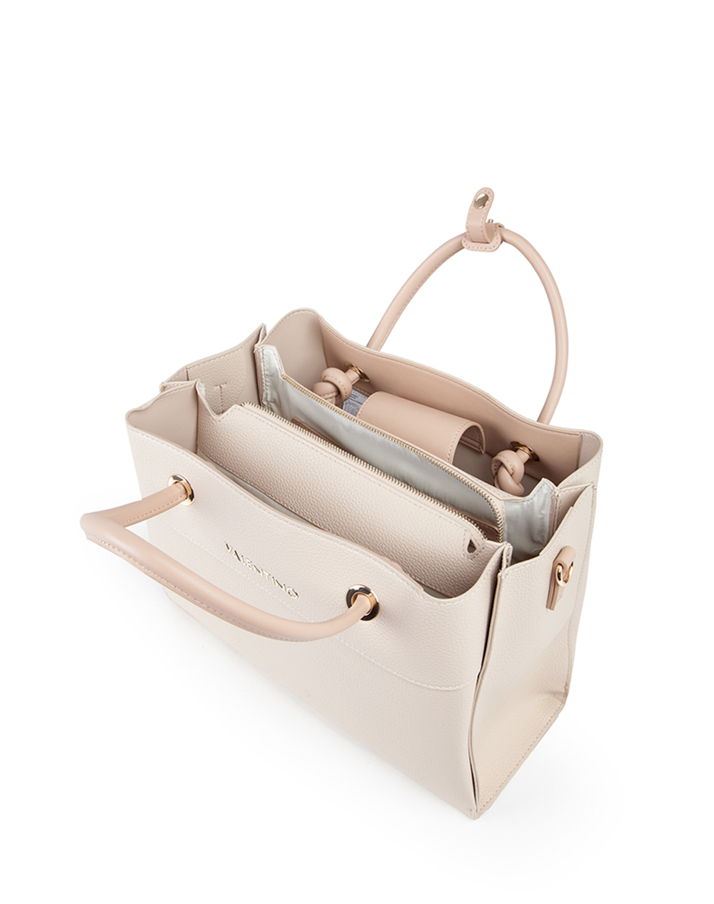 Valentino Τσάντα 73Lvbs5A802 Ale-991 Ecru Γυναικεία αξεσουάρ τσάντες Politikos Shop Πολιτικός