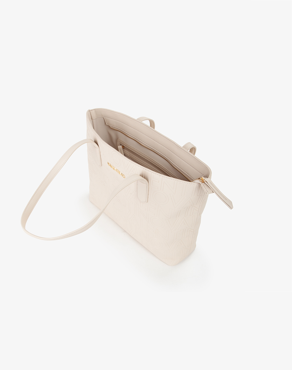 Valentino Τσάντα 74Lvbs8Pg01 Pan-991 Ecru Γυναικεία αξεσουάρ τσάντες Politikos Shop Πολιτικός