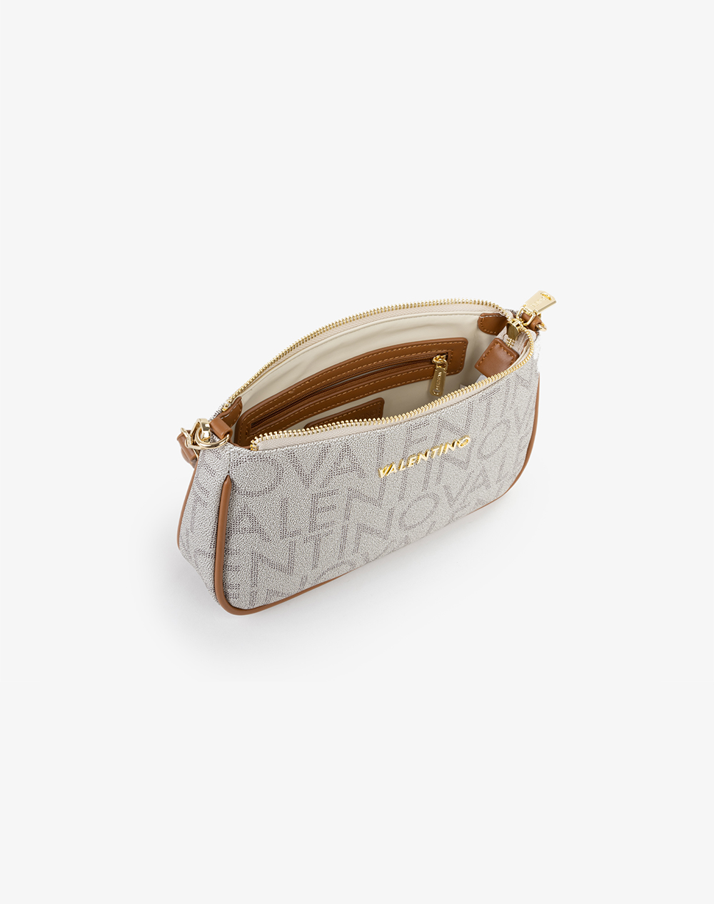 Valentino Τσάντα 74Lvbs9Is13 Reg-192 Biege Γυναικεία αξεσουάρ τσάντες Politikos Shop Πολιτικός
