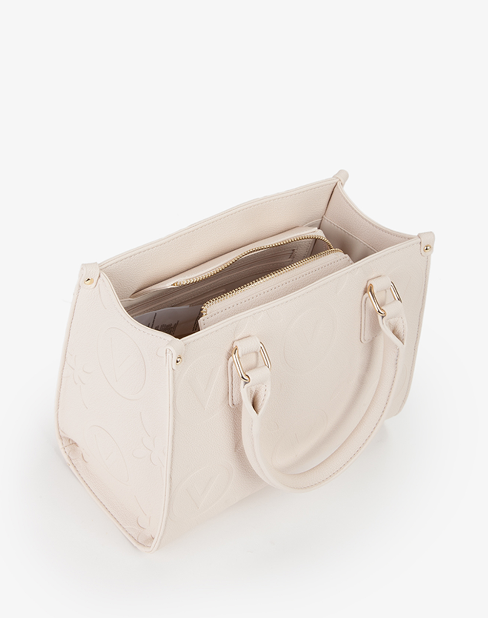 Valentino Τσάντα 74Lvbs8Zg04 Sam-991 Ecru Γυναικεία αξεσουάρ τσάντες Politikos Shop Πολιτικός