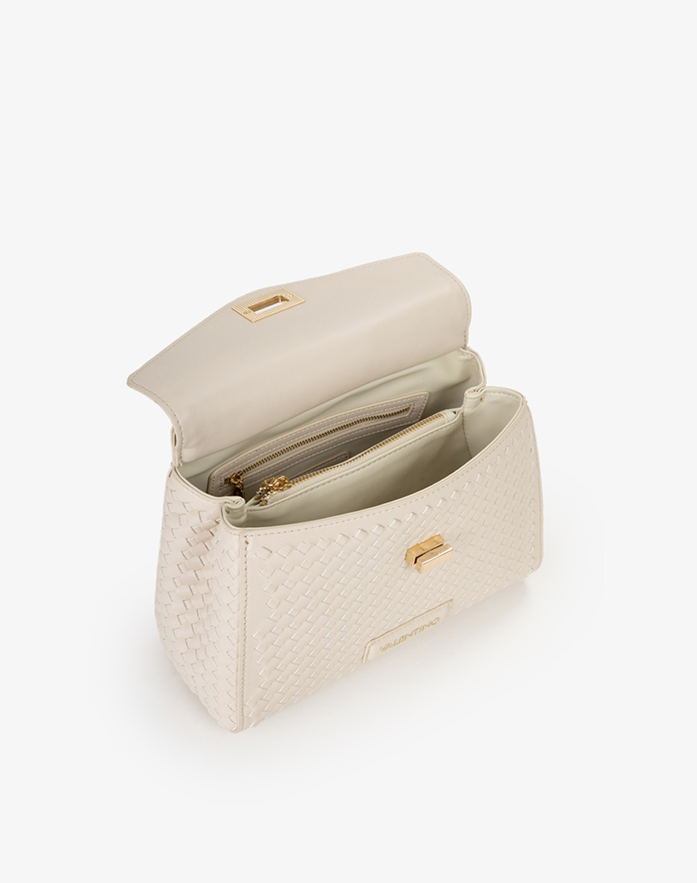 Valentino Τσάντα 74Lvbs9Uc37 Gea-991 Ecru Γυναικεία αξεσουάρ τσάντες Politikos Shop Πολιτικός
