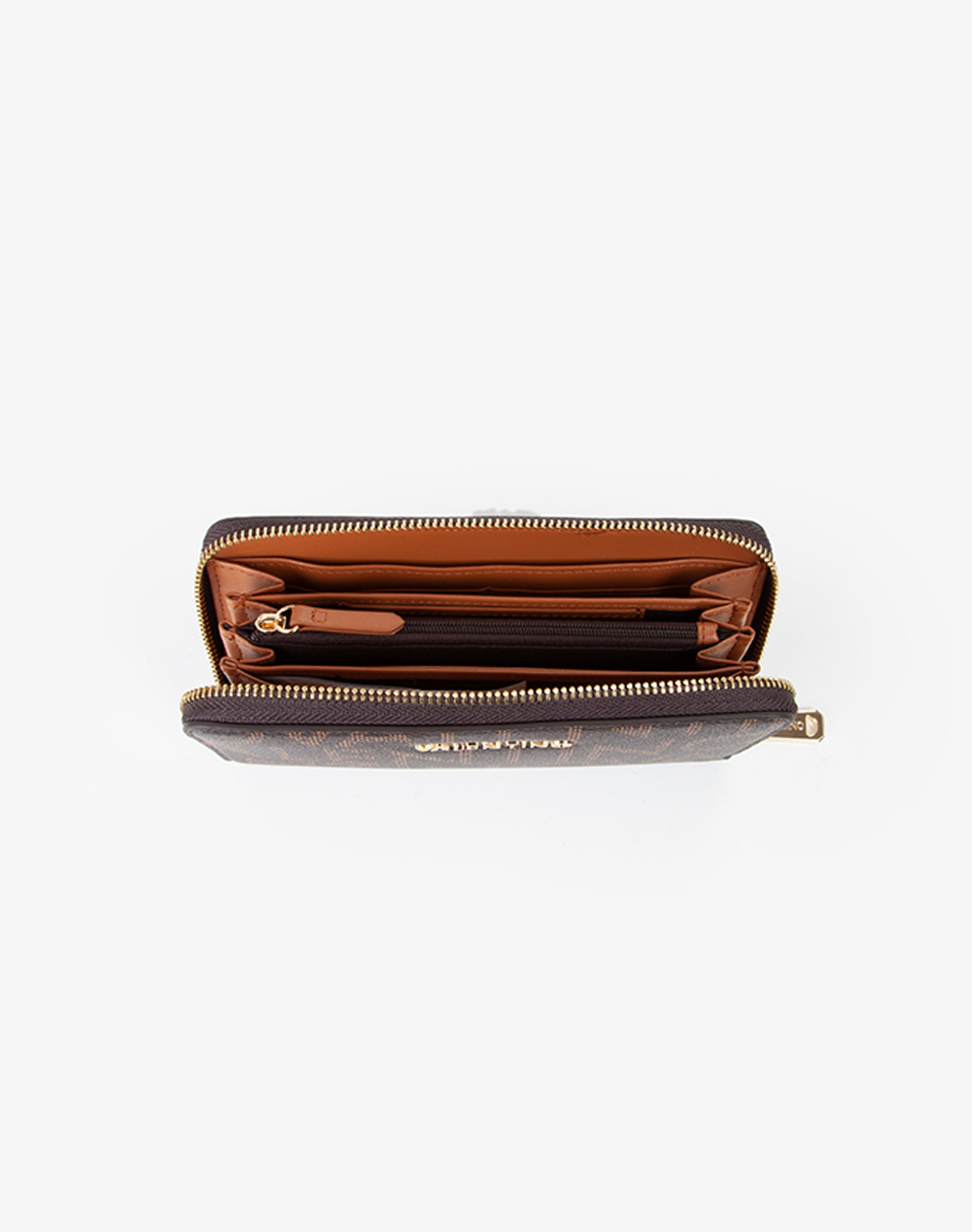 Valentino Πορτοφολι 73Lvps9Is155 Re-N06 Darkbrown Γυναικεία αξεσουάρ Πορτοφολια Politikos Shop Πολιτικός