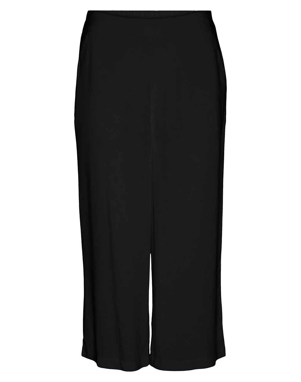 VERO MODA VMEASY JOY HW CULOTTE PANTS WVN GA 10308013-BLACK Black