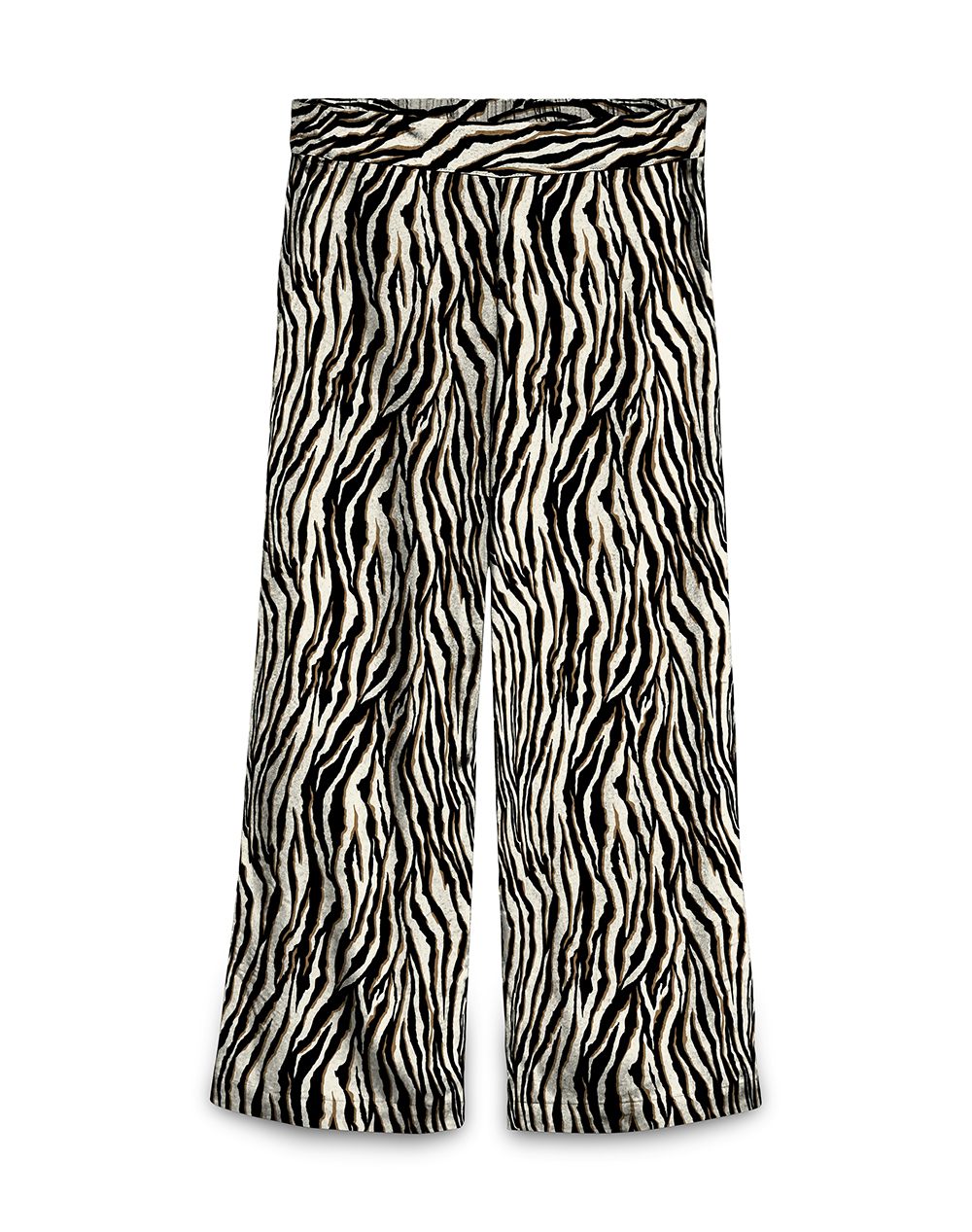 VERO MODA VMEASY JOY HW CULOTTE PANTS WVN GA 10308013-OatmealDolly Mixed