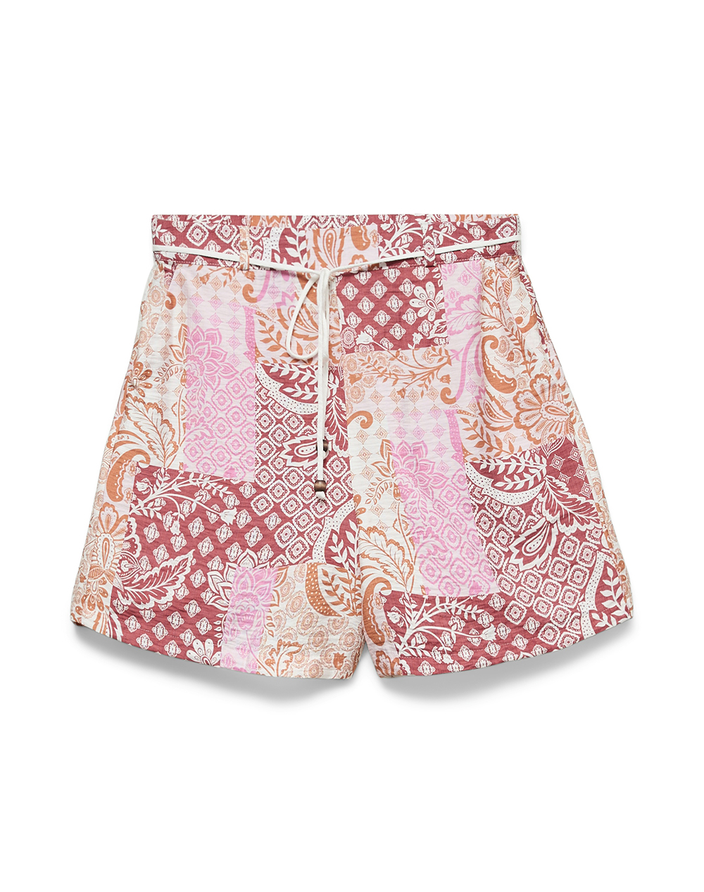 VERO MODA VMCILLE HILDA HW SHORTS WVN 10347572-Cosmospink Mixed