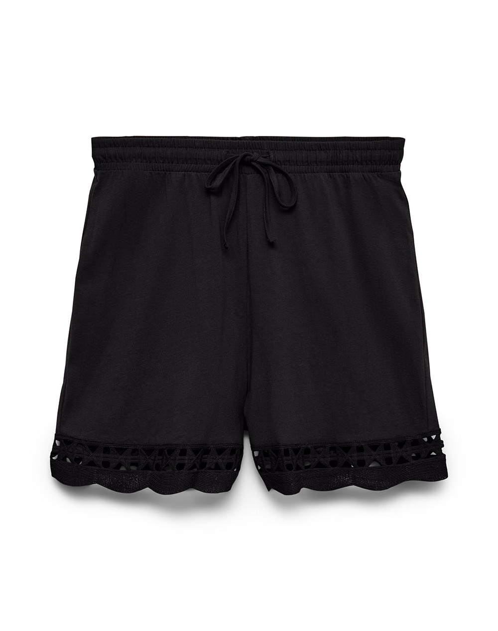VERO MODA VMGABBY HW SHORTS JRS GA 10339861-BLACK Black