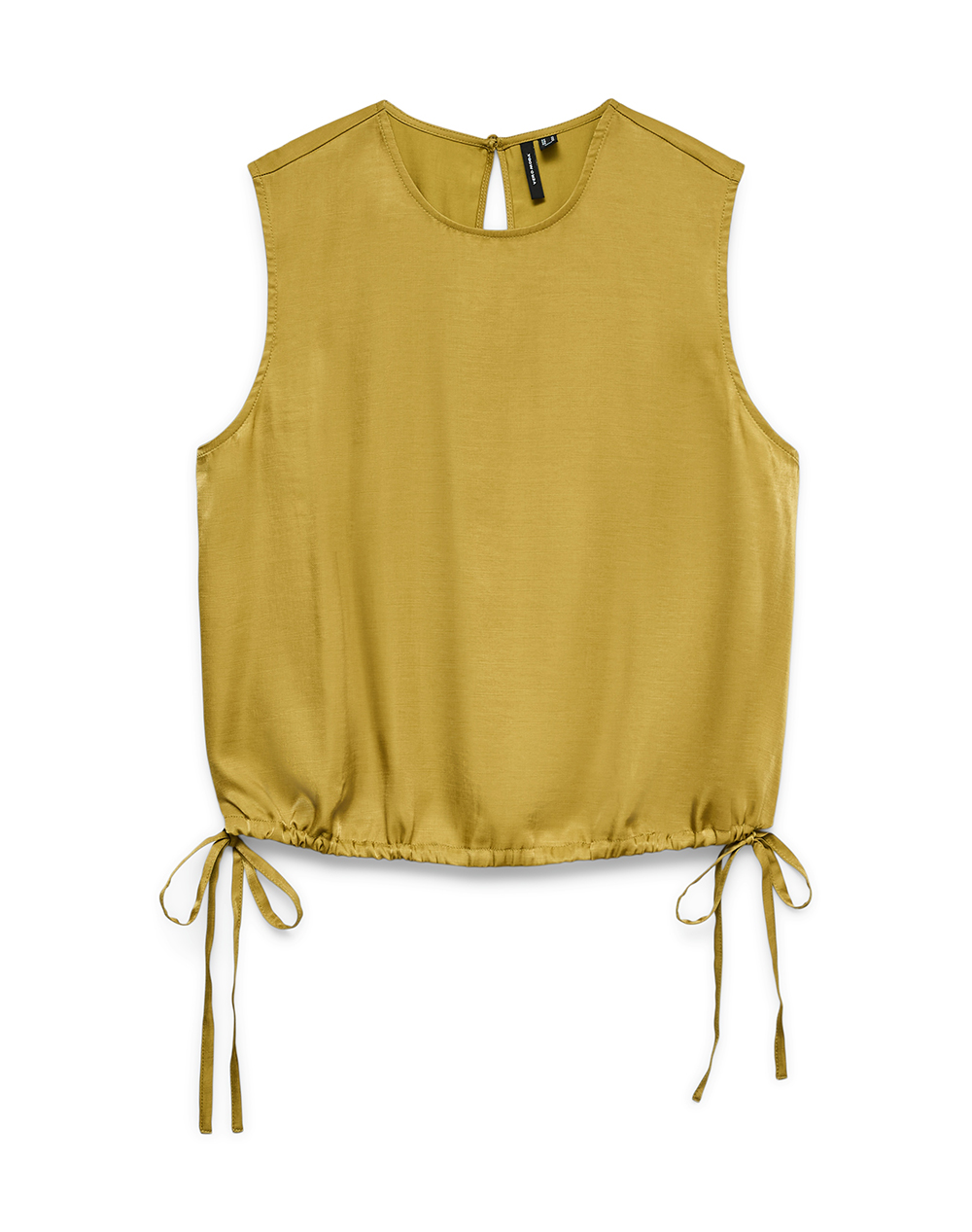 VERO MODA VMMIRA SL SHORT TOP WVN 10345224-WILLOW Khaki