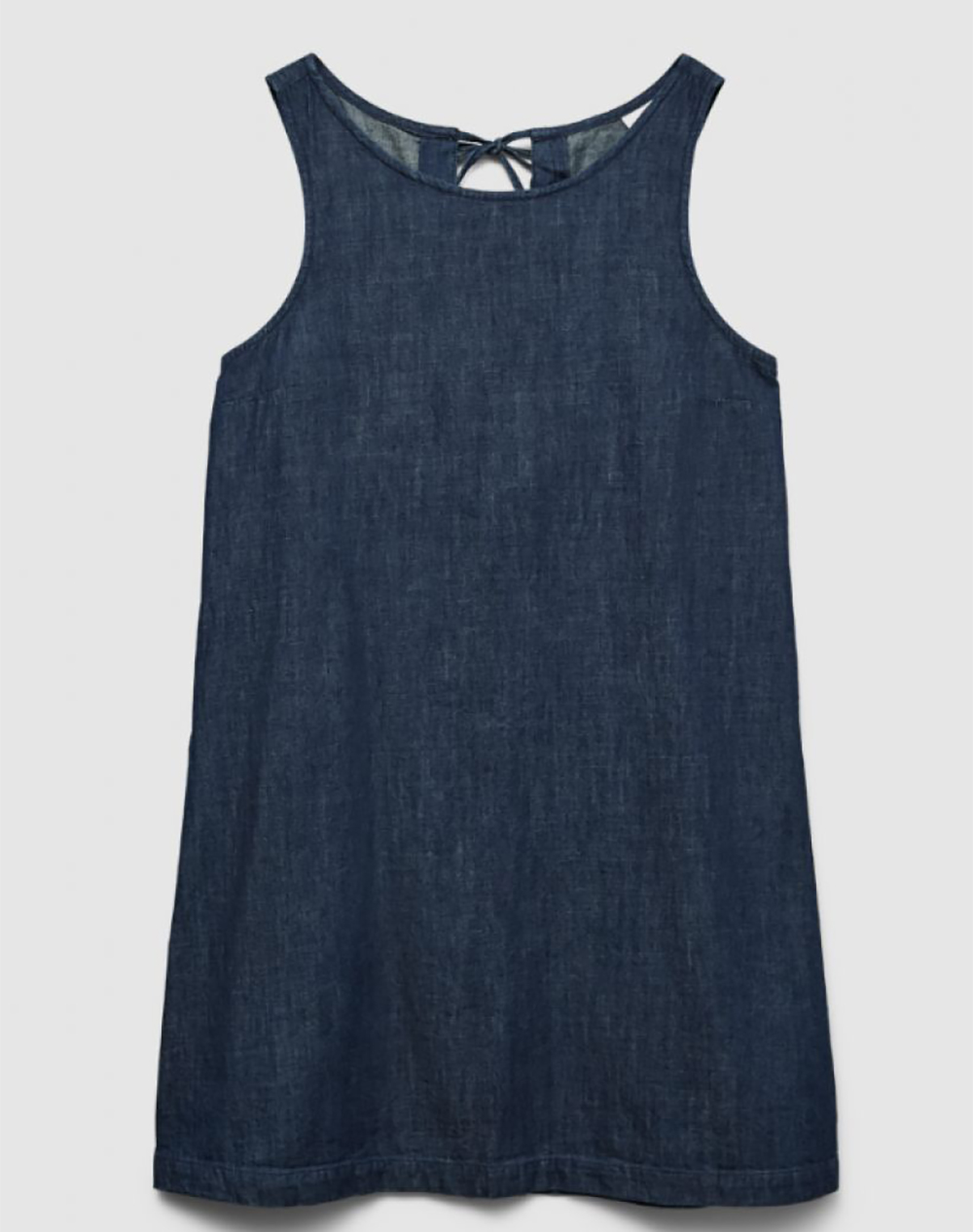 Vero Moda Γυναικείο Κοντό Denim Φόρεμα Τζιν Σκούρο Μπλε Βαμβάκι