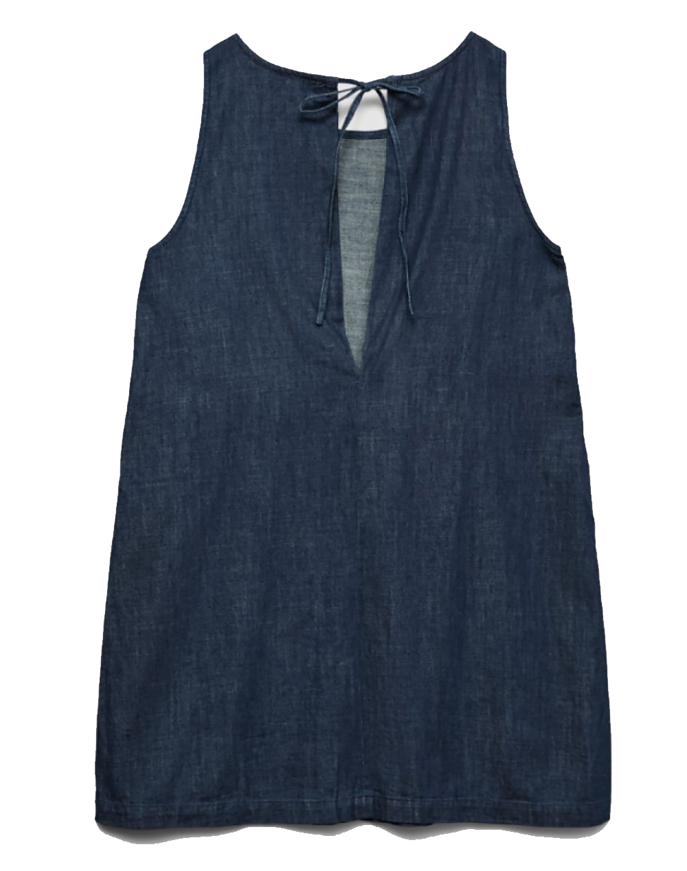 VERO MODA VMTINKA SL A-SHAPEABK DNM DRESS SI370 10345709-Dark Blue Denim DenimDarkBlue