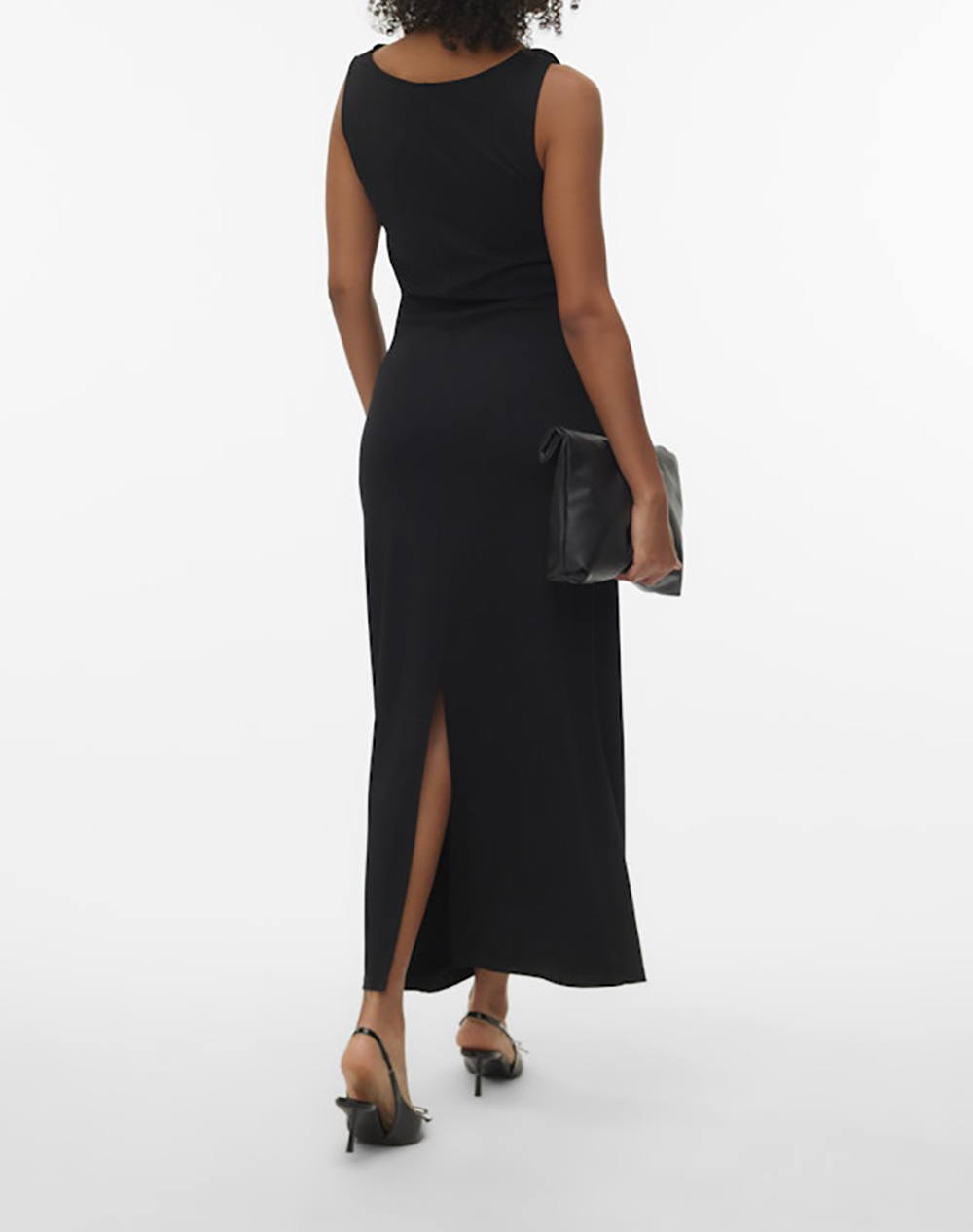 VERO MODA VERO MODA VMCARLY SL ANKLE BUCKLE DRESS JRS 10344394-BLACK Black - 2