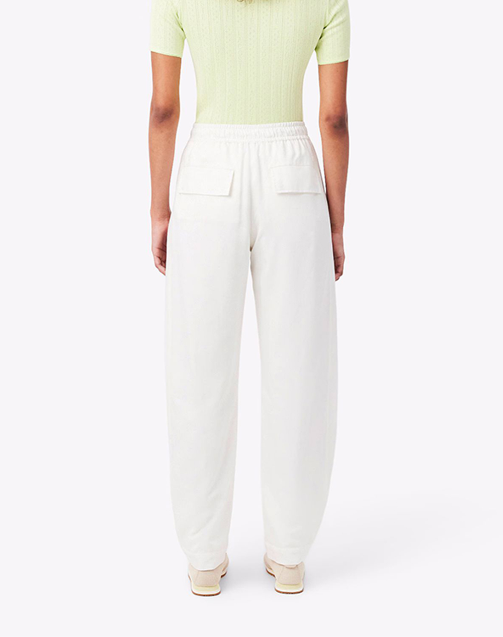 LACOSTE LACOSTE ΠΑΝΤΕΛΟΝΙ TROUSERS 3HF0252-70V OffWhite - 2