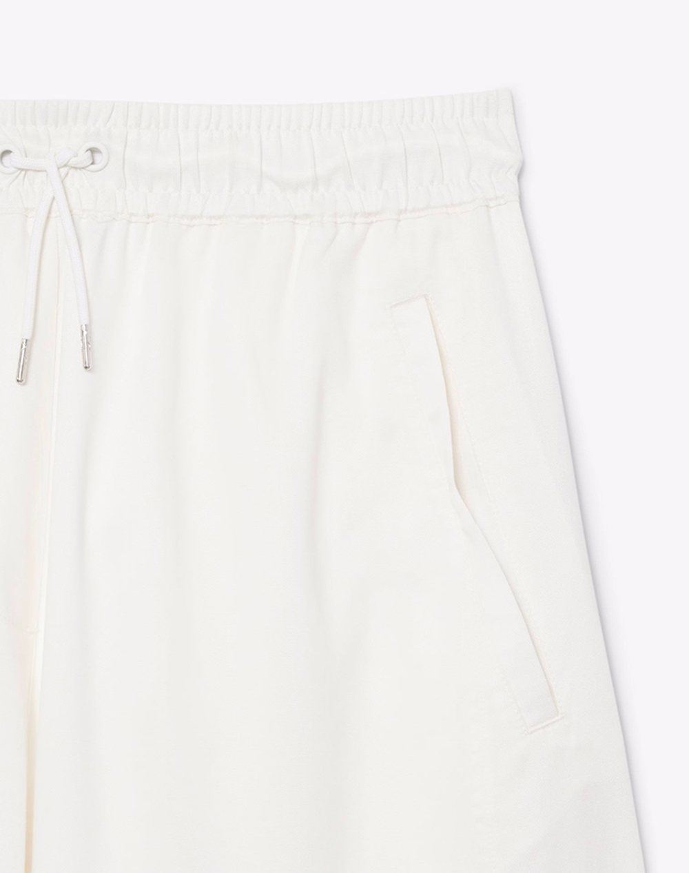 LACOSTE LACOSTE ΠΑΝΤΕΛΟΝΙ TROUSERS 3HF0252-70V OffWhite - 3