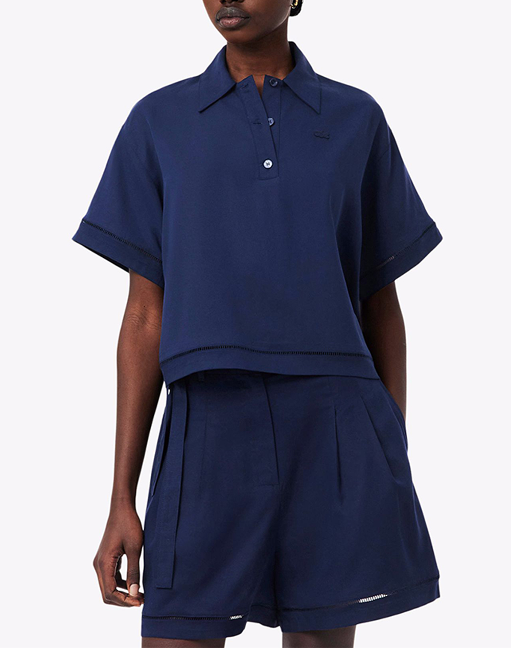 LACOSTE ΥΠΟΚΑΜΙΣΟ ΚΜ SHIRT SS 3CF0061-166 DarkBlue
