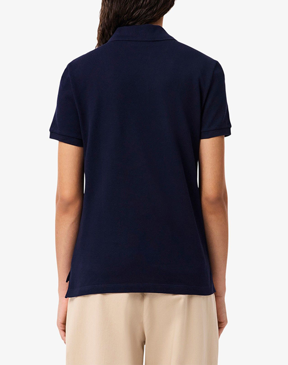 LACOSTE ΜΠΛΟΥΖΑ ΚΜ SHORT SLEEVED RIBBED COLLAR SHIRT 3PF7839-166 NavyBlue φωτογραφία
