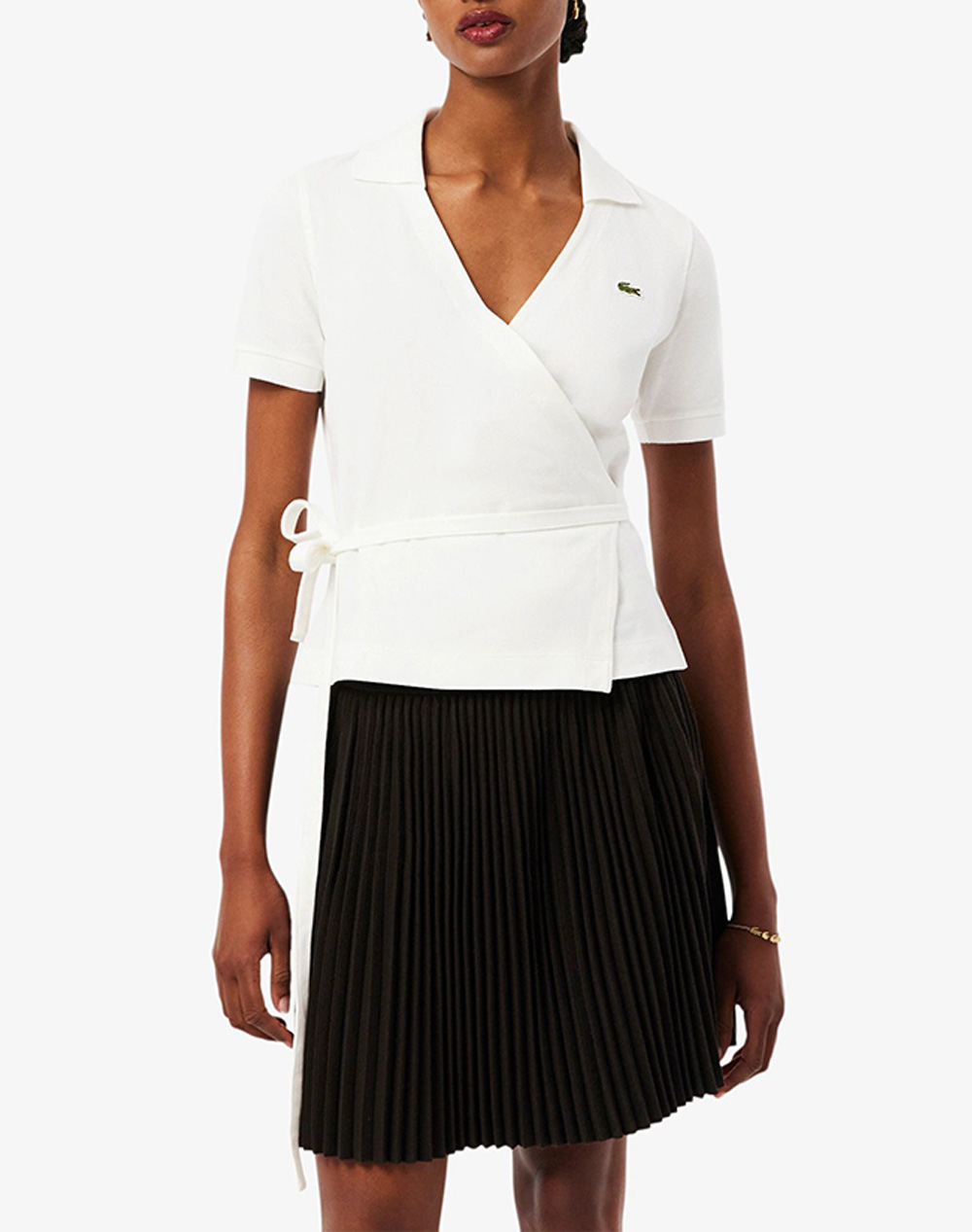 LACOSTE ΜΠΛΟΥΖΑ ΠΟΛΟ ΚΜ POLO SS 3PF9906-70V Cream