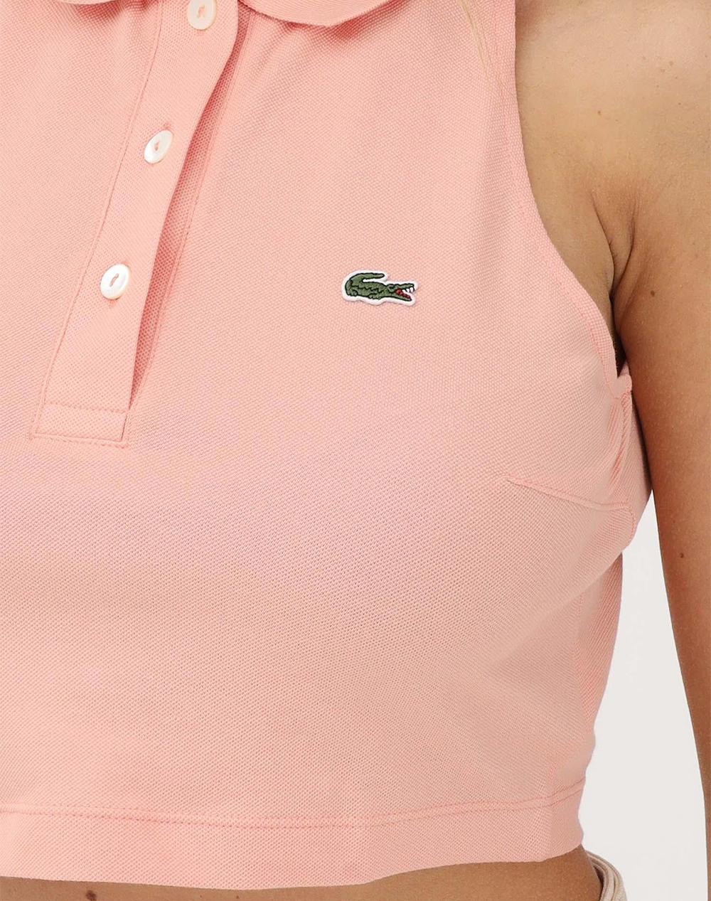 Lacoste Μπλούζα Πολο Χμ Polo Ns 3Pf3123-Ui2 Lightpink Γυναικεία ρούχα μπλούζες Politikos Shop Πολιτικός