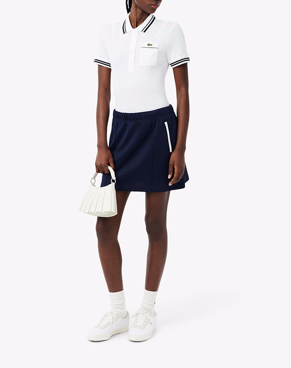 LACOSTE LACOSTE ΜΠΛΟΥΖΑ ΠΟΛΟ ΚΜ POLO SS 3DF0858-522 White - 3