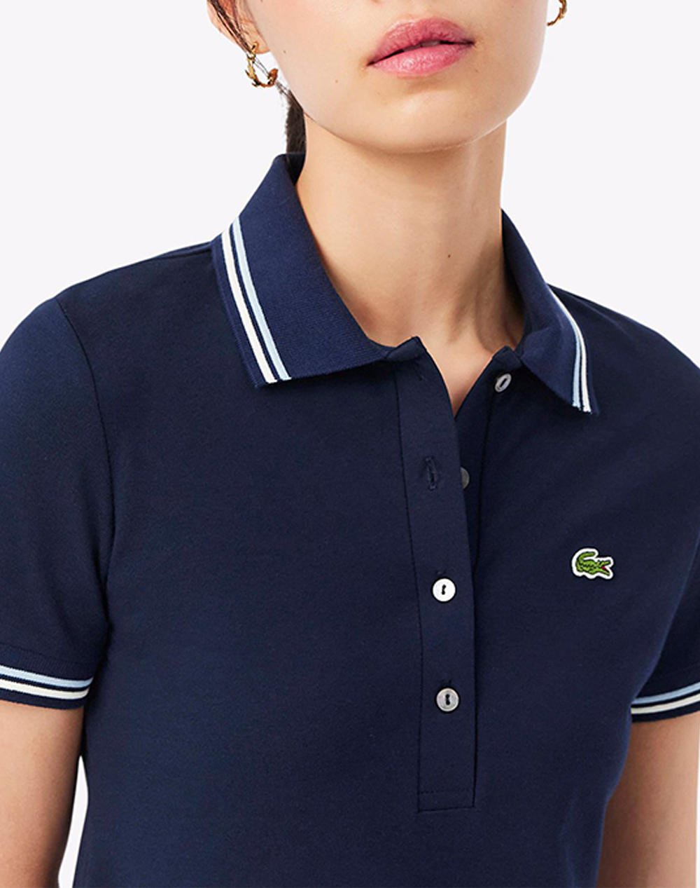 Lacoste Φόρεμα Κμ 3Ef5288-3Ui Navyblue Γυναικεία ρούχα φορέματα Politikos Shop Πολιτικός