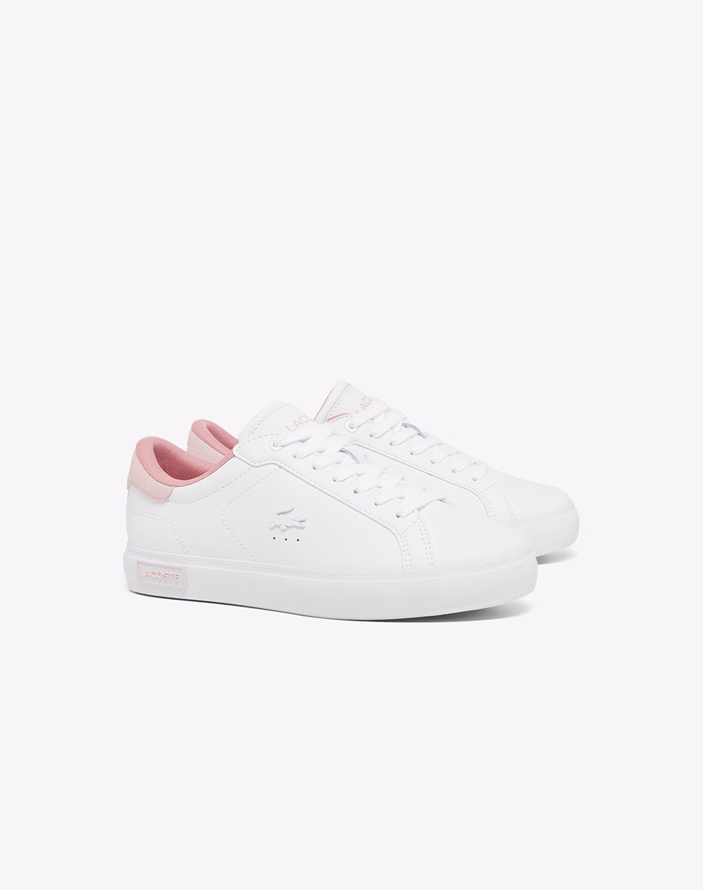 LACOSTE ΠΑΠΟΥΤΣΙΑ ΓΥΝΑΙΚΕΙΑ POWERCOURT 125 1 37-49SFA0085B53-0000 White
