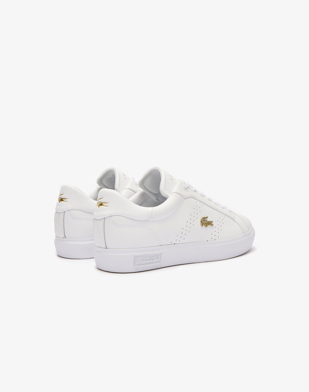 Lacoste Παπούτσια Γυναικεία Powercourt 2 0 124 1 Sfa 37-47Sfa0072216-0000 White Γυναικεία παπούτσια Sneakers Politikos Shop Πολιτικός