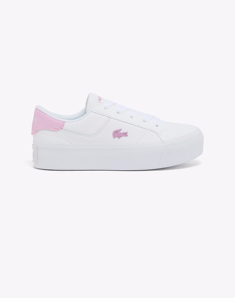 LACOSTE ΥΠΟΔΗΜΑ ΓΥΝΑΙΚΕΙΟ ZIANE PLATFORM 126 2 ZIANE PLATFORM 126 2 CFA 37-51CFA00211Y9-0000 White