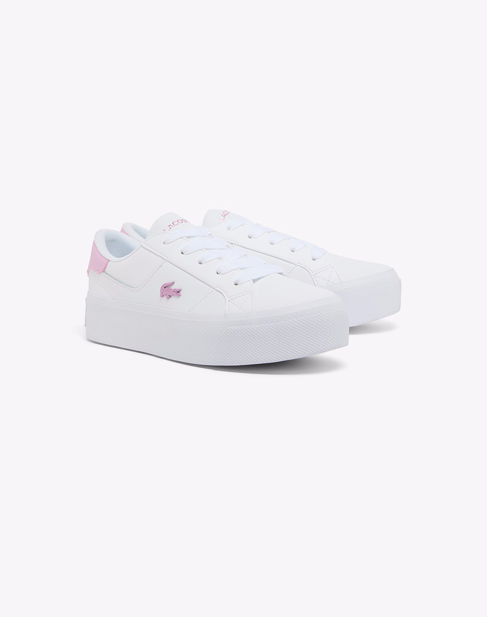 LACOSTE LACOSTE ΠΑΠΟΥΤΣΙΑ ΓΥΝΑΙΚΕΙΑ ZIANE PLATFORM 126 2 37-51CFA00211Y9-0000 White - 2