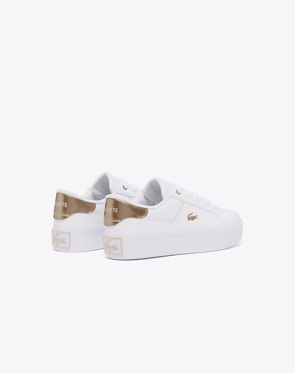 Lacoste Παπούτσια Γυναικεία Ziane Platform 126 1 37-51Cfa0020Alm-0000 White Γυναικεία παπούτσια Sneakers Politikos Shop Πολιτικός