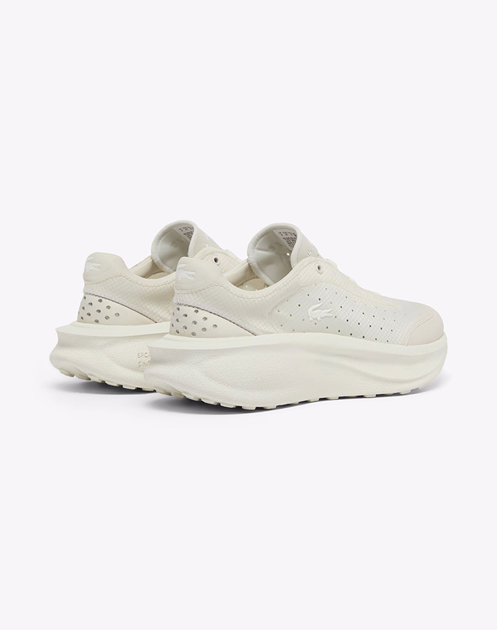 Lacoste Παπούτσια Γυναικεία Neo Run Act 1261 37-51Sfa003118C-0000 Ecru Γυναικεία παπούτσια Sneakers Politikos Shop Πολιτικός