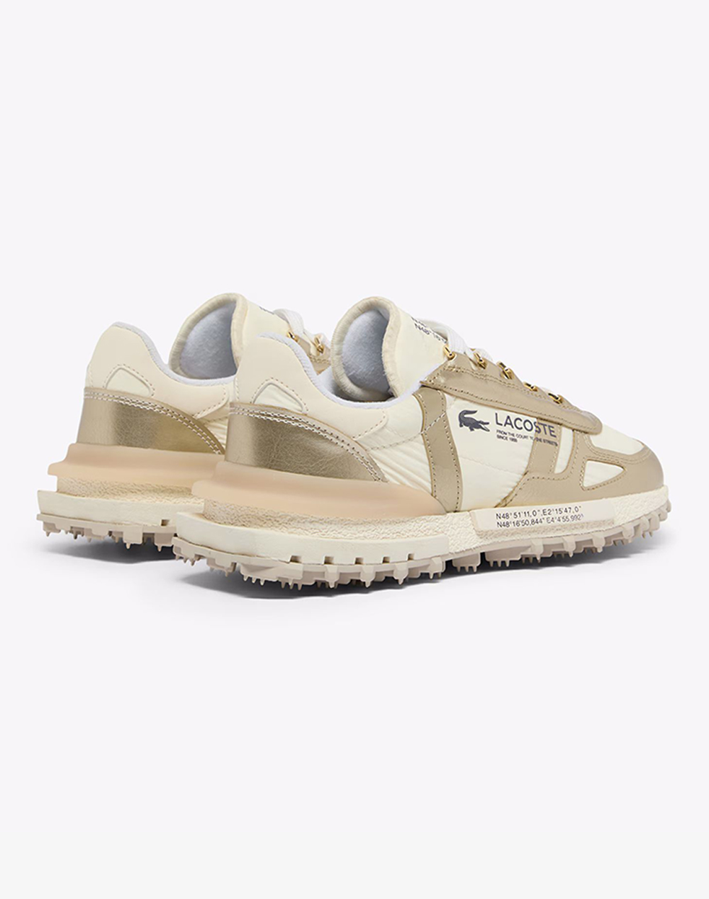 Lacoste Παπούτσια Γυναικεία Elite Active 126 7 37-51Sfa0168216-0000 Gold Γυναικεία παπούτσια Sneakers Politikos Shop Πολιτικός