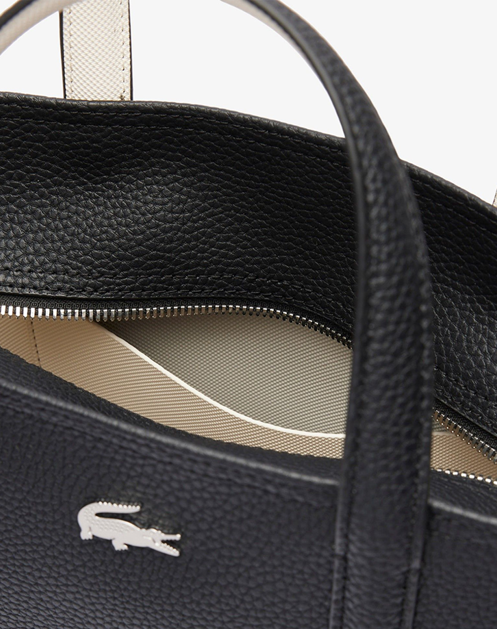 Lacoste Τσάντα Shopping Bag 3Nf4929Aa-M66 Black Γυναικεία αξεσουάρ τσάντες Politikos Shop Πολιτικός