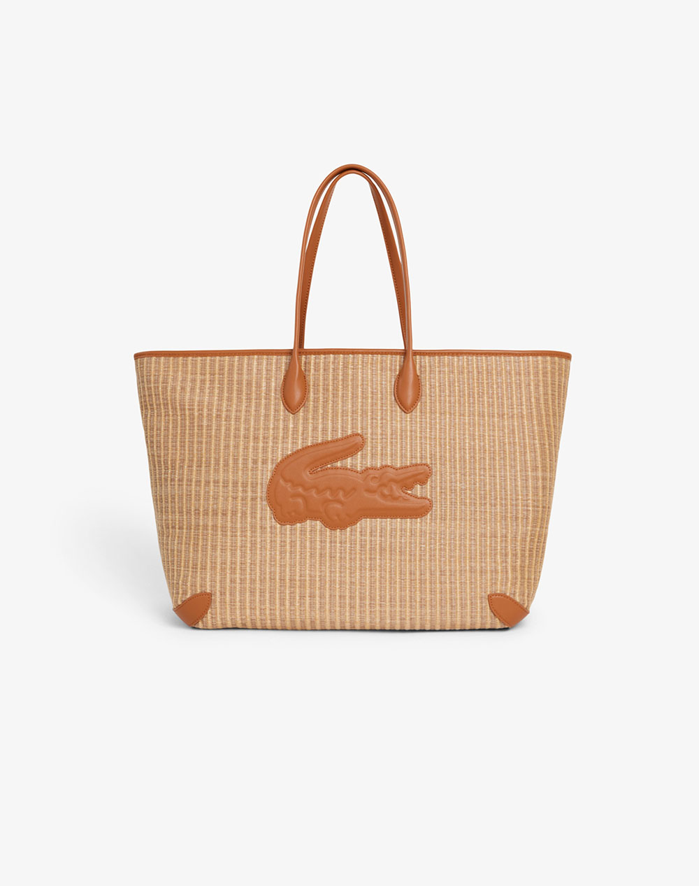 LACOSTE ΤΣΑΝΤΑ SHOPPING BAG 3NF5247PB-K02 Tan