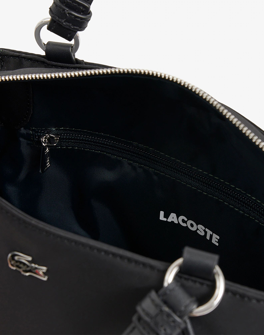 Lacoste Τσάντα Top Handle Bag 3Nf5237Dj-000 Black Γυναικεία αξεσουάρ τσάντες Politikos Shop Πολιτικός