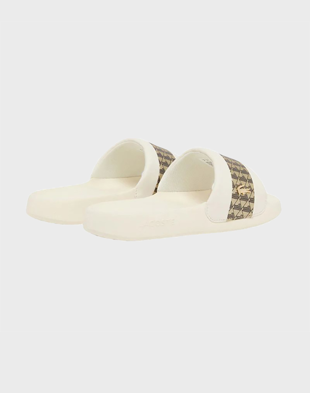 Lacoste Παπούτσια Γυναικεία Serve Slide Hyb 126 2 37-51Cfa003406B-0000 Cream Γυναικεία παπούτσια Σαγιοναρες Politikos Shop Πολιτικός