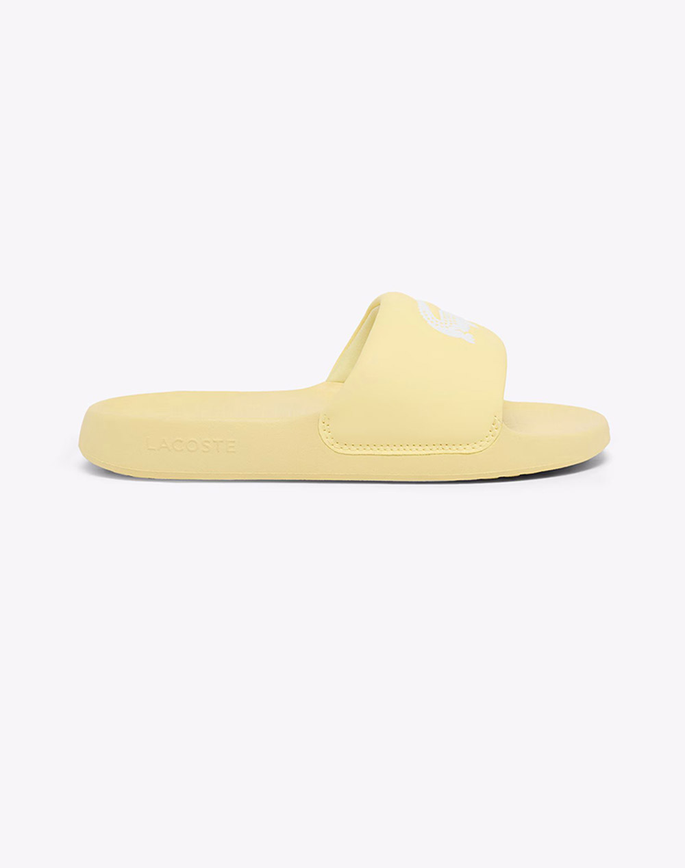 LACOSTE ΥΠΟΔΗΜΑ ΓΥΝΑΙΚΕΙΟ SERVE SLIDE 1.0 1261 SERVE SLIDE 1.0 1261 CFA 37-51CFA0006241-0000 LightYellow