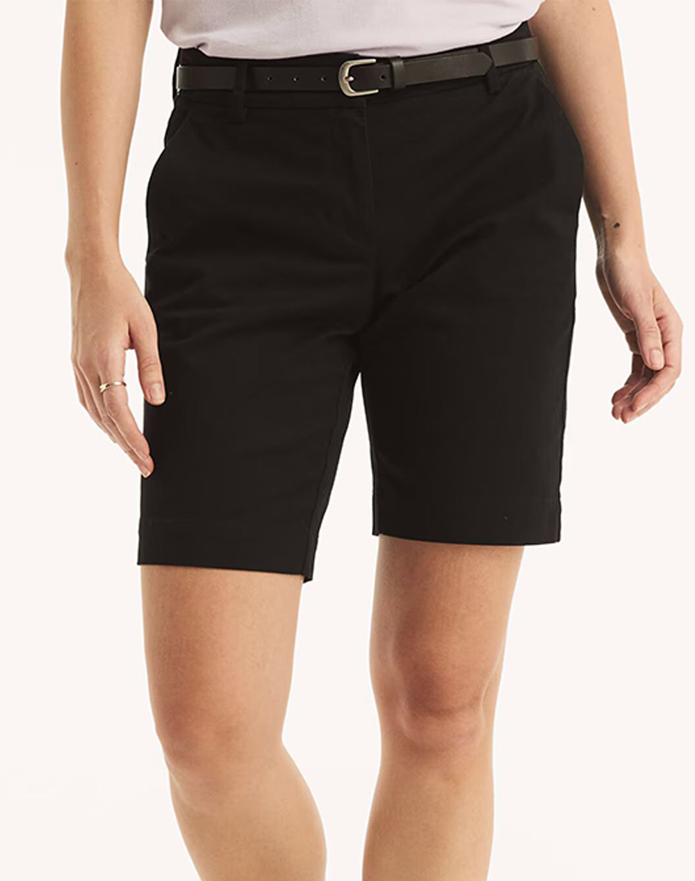 Nautica NAUTICA ΒΕΡΜΟΥΔΑ/ΣΟΡΤΣ 10 ANCHOR STRETCH TWILL SOLID SHORT 3NC45B702-0TB Black