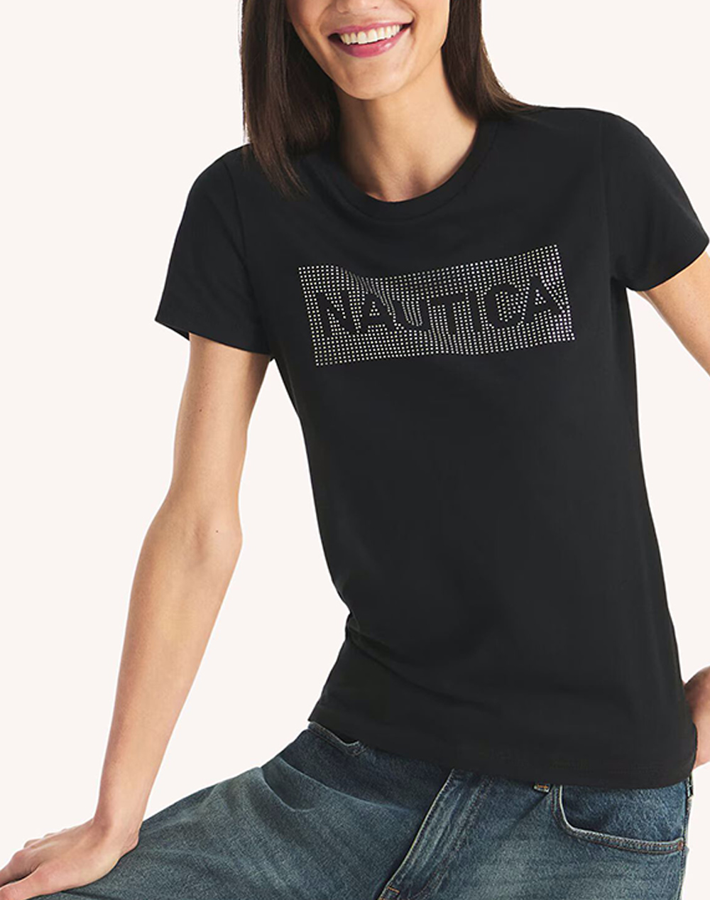 NAUTICA NAUTICA ΜΠΛΟΥΖΑ T-SHIRT ΚΜ S/S T-SHIRTS 3NC38V107-True Black