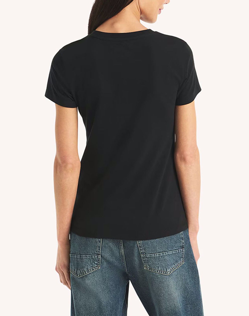 NAUTICA NAUTICA ΜΠΛΟΥΖΑ T-SHIRT ΚΜ S/S T-SHIRTS 3NC38V107-True Black - 2