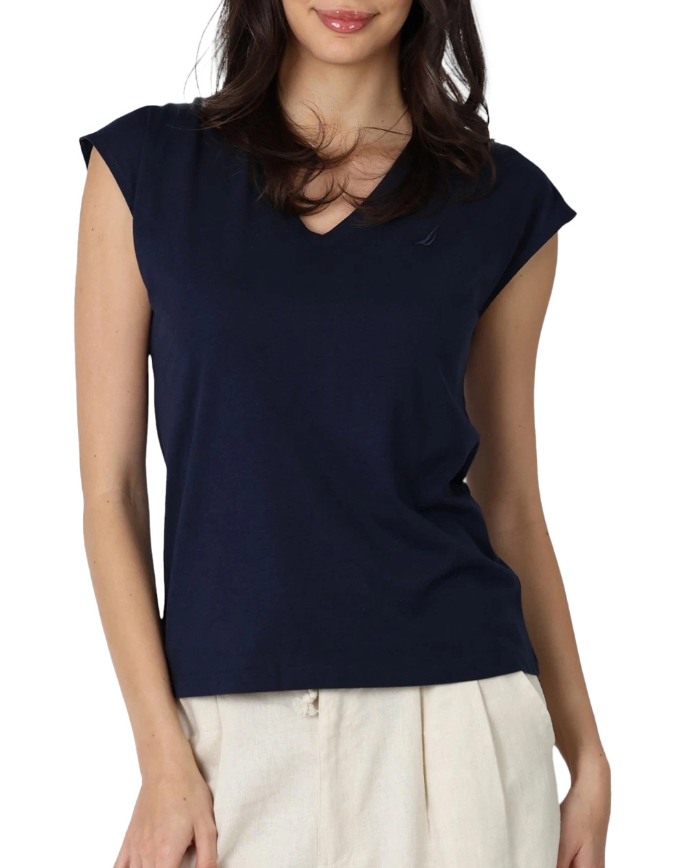 NAUTICA ΜΠΛΟΥΖΑ T-SHIRT ΧΜ Fia T-Shirt 3NCN2W04471-Dark DarkBlue