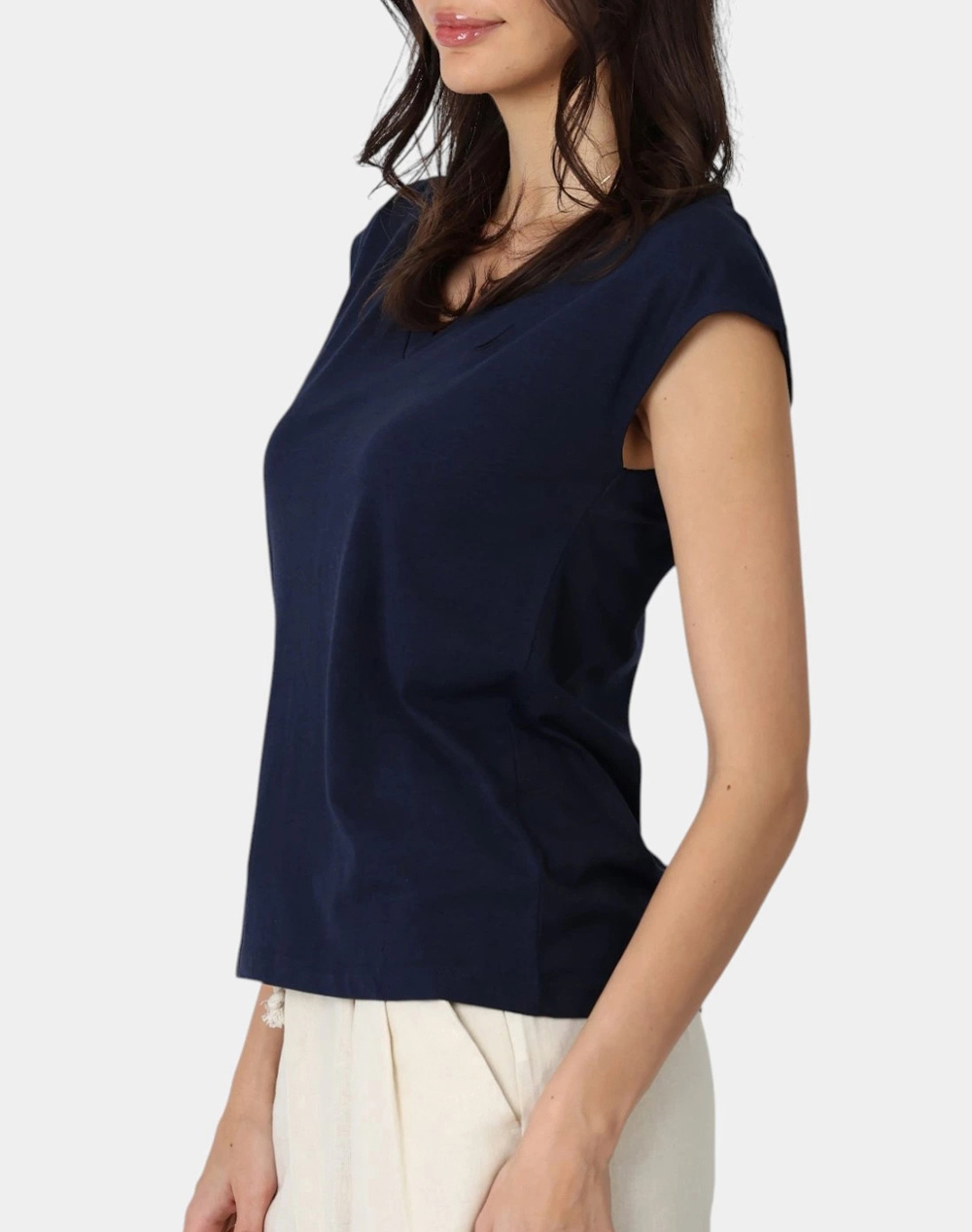 Nautica Μπλούζα T-Shirt Χμ Fia 3Ncn2W04471-Dark Darkblue Γυναικεία ρούχα μπλούζες Τ-Shirt Politikos Shop Πολιτικός