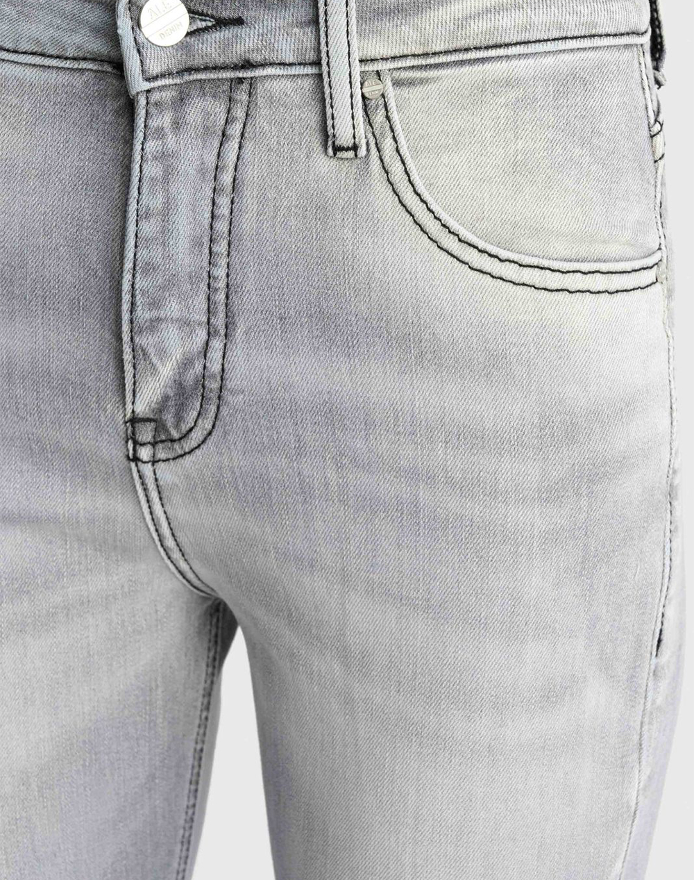 Ale Παντελόνι 8923084-Gri Denimgray Γυναικεία ρούχα παντελόνια Jean 5P Cargo Politikos Shop Πολιτικός