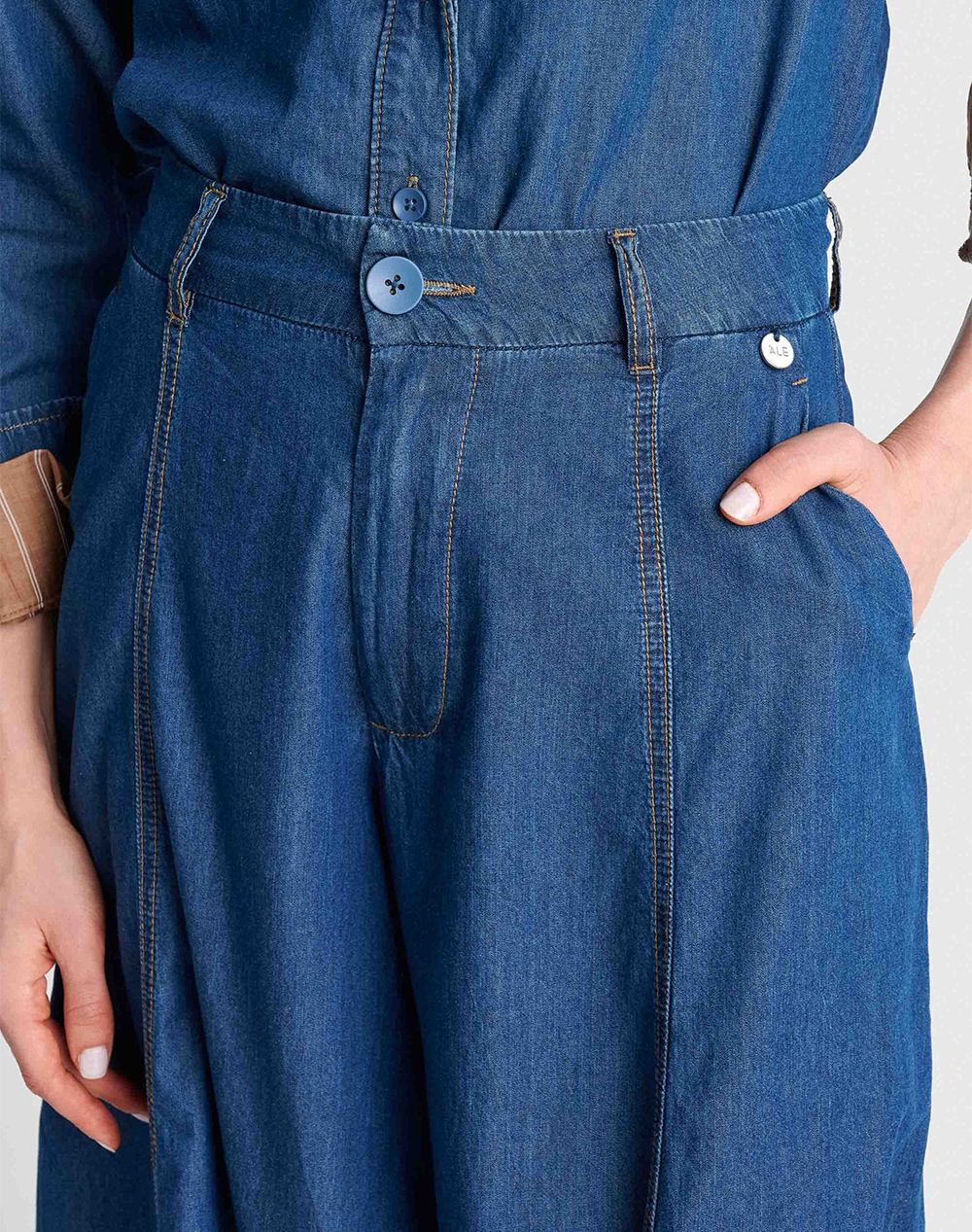 ALE ΠΑΝΤΕΛΟΝΙ 8923179-MPLE DenimBlue φωτογραφία